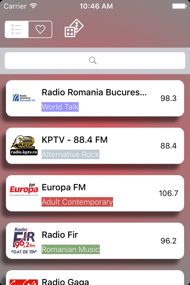 Radios of Romania - Radio Romanian : Aplicatia care da acces la toate posturile de radio gratuite ! screenshot 4