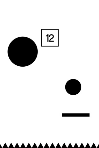 Don't Let the Balls Fall: Swipe the Platform and Dodge the Spikes screenshot 3