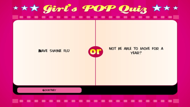 Girl's Pop Quiz - Girls Game Only HD (formerly Would You Rat(圖3)-速報App