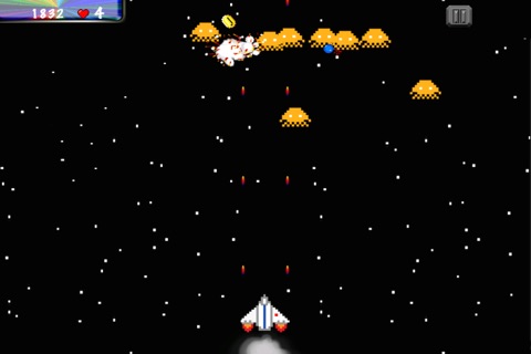 Pixel Space Galaxy Wars - Block Ships and Attack Game screenshot 4