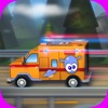 A Little Ambulance in Action Free: 3D Fun Exciting Driving for Kids with Cute Emergency Car
