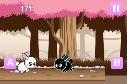 A White-Bunny - Bunny-Hop Adventures screenshot 3