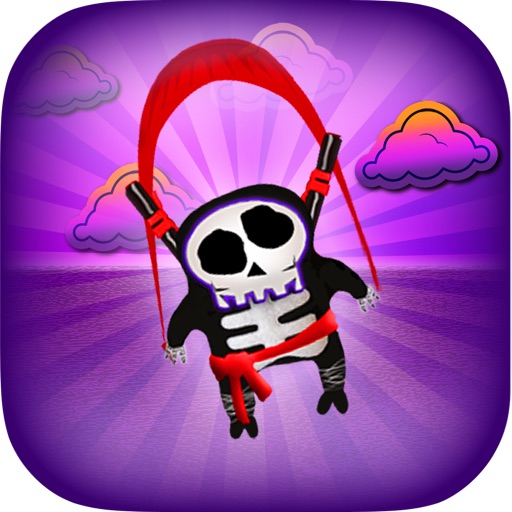 Ghost Ninja HD - The Fun Flying Fighter Spooky Asian Action Adventure Dive iOS App