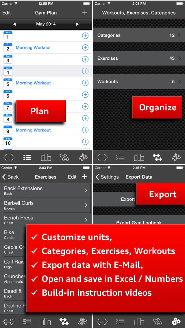 Gym Log Ultimate Pro - Plan and log workouts with the best fitness trackerのおすすめ画像5