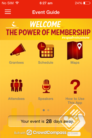 MCF 2014 Power of Membership screenshot 3