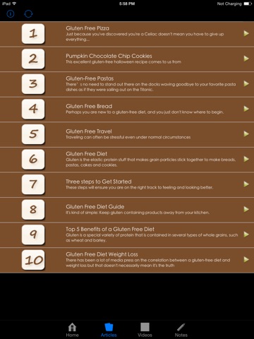 Gluten Free Diet Products screenshot 3