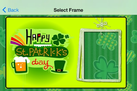 St. Patrick's Day Photo Frames screenshot 3