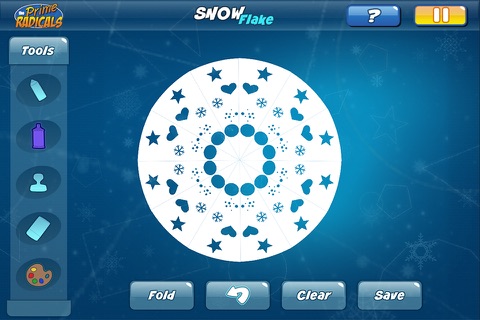 Prime Radicals: Snowflakes screenshot 2