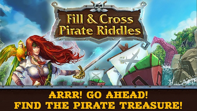 Fill and Cross. Pirate Riddles Free(圖1)-速報App