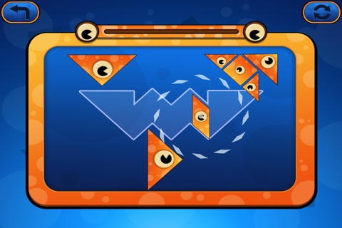 Fish Eye Tangram Lite screenshot 4