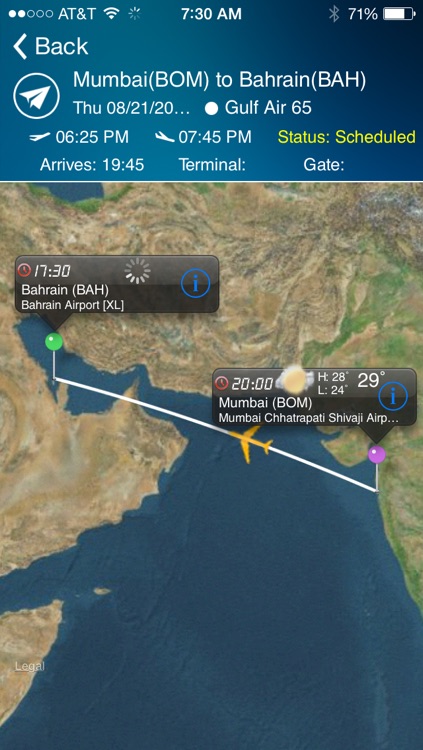 Bahrain Airport - Flight Tracker Premium Gulf Air