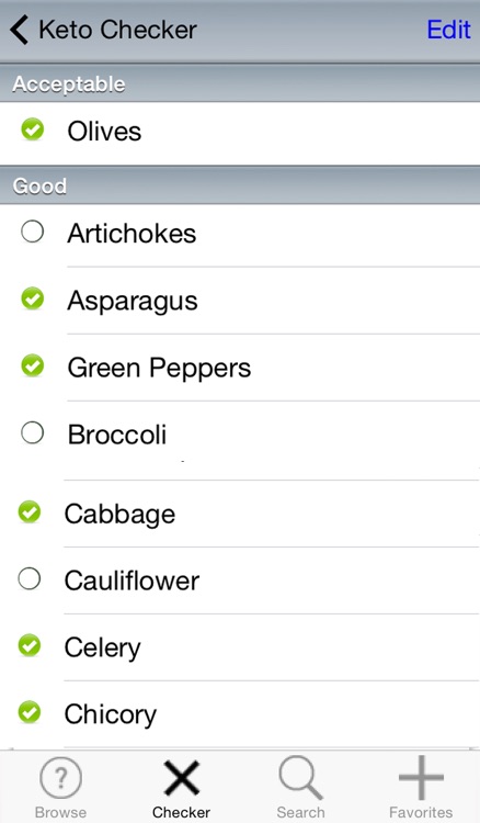 LCHF Diet Food Checker screenshot-3