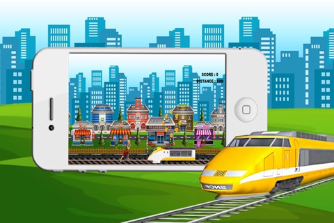 Subway Train Run 2D screenshot 2