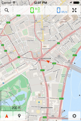 United Kingdom (UK), England, Scotland and Ireland - Offline Map & GPS Navigator screenshot 2