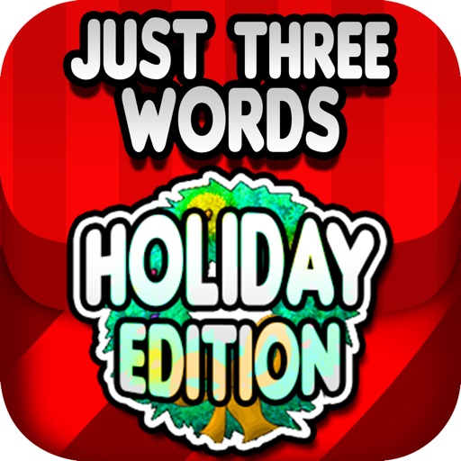 Just Three Words - A Free and Fun Word Game for the Holidays and Christmas