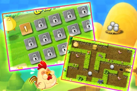 Maze Explor-Fat Chicken screenshot 2