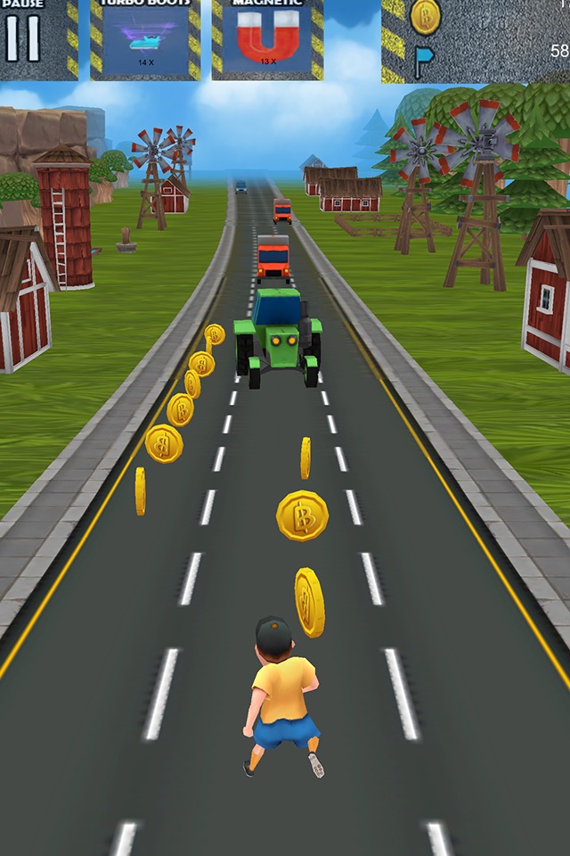 Street Surf - Asphalt surfers have fun at farm and city with awesome colors dodge car and trucks screenshot 4