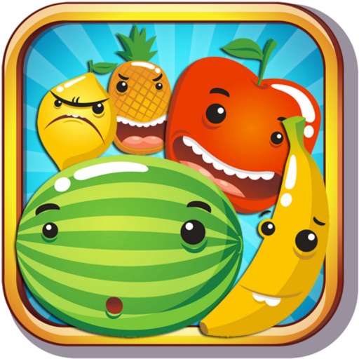 Fruit Crush Deluxe - Matching Fruit Free iOS App