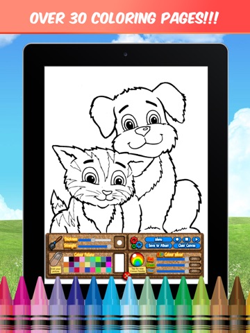 Cartoon Tales Color Book - Amazing World Coloring Page For Kids screenshot 2