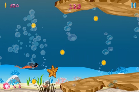 Little Princess Mermaid - The Under-sea World Escape HD screenshot 2