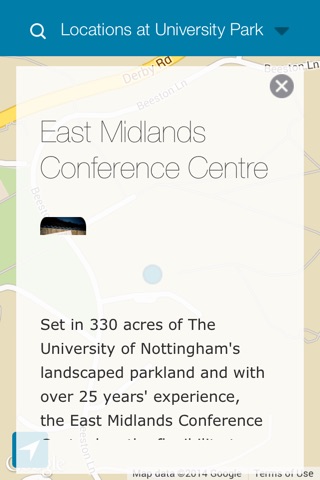 Nottingham Conferences Walking Guide screenshot 2