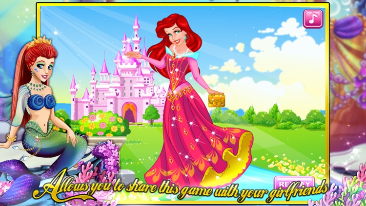 Mermaid princess dressup screenshot-4