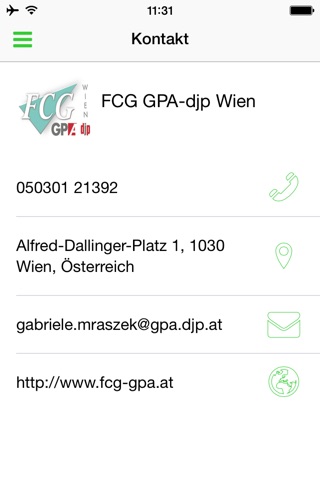 FCG GPA-djp Wien screenshot 4