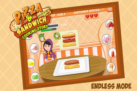 Pizza & Sandwich Cooking Story screenshot 2