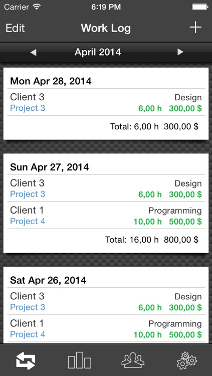 Work Log Ultimate Pro - Plan, Log, Analyze - time tracking made easy