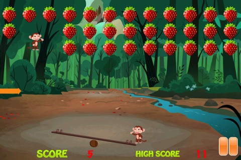 Jungle Monkey SeeSaw - Launch a Happy Ape Catcher screenshot 4