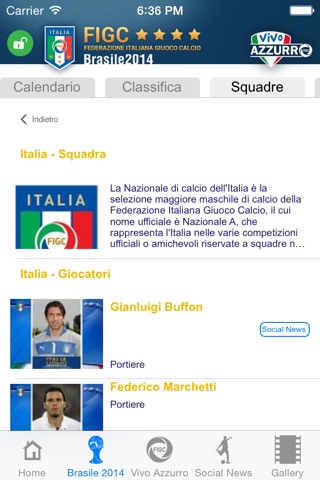 FIGC - VivoAzzurro screenshot 3