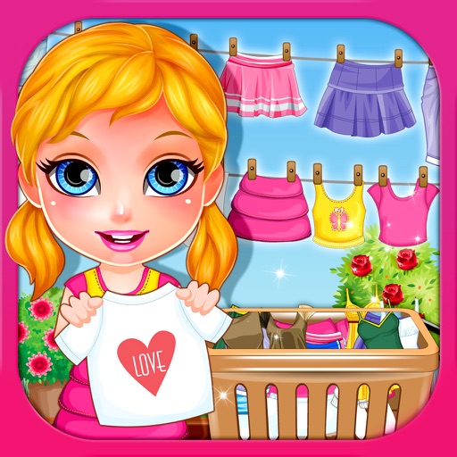 Kids Game-Baby Laundry iOS App