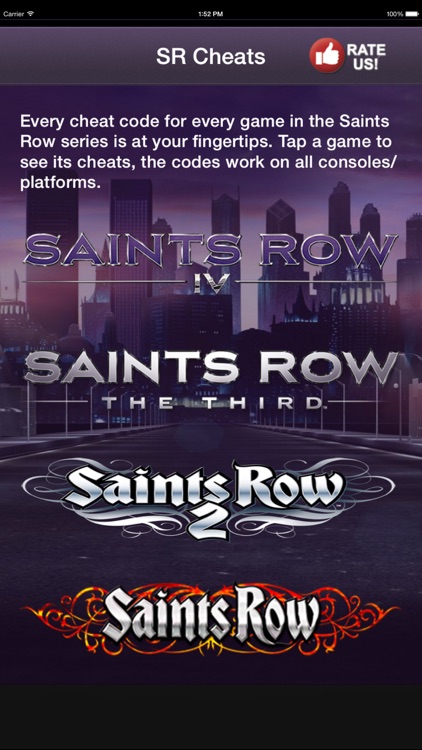 The Unofficial guide and cheats for all Saints Row Games Free