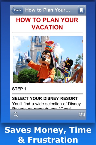Walt Disney World Tips, Hints & Phone Numbers screenshot 2