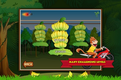 Amazon Race Xtreme - new monkey kong hill climb bike race game screenshot 4