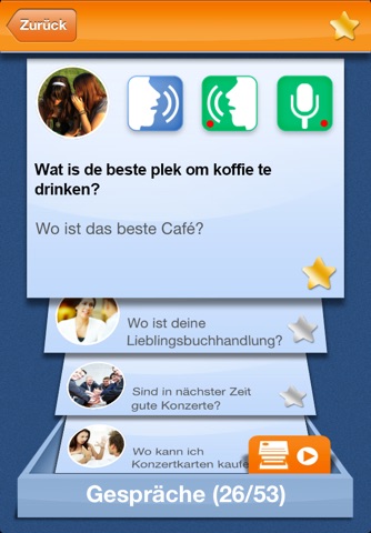 iSpeak Dutch: Interactive conversation course - learn to speak with vocabulary audio lessons, intensive grammar exercises and test quizzes screenshot 3