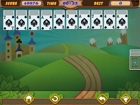 Spider Solitaire HD-Leisure screenshot 4