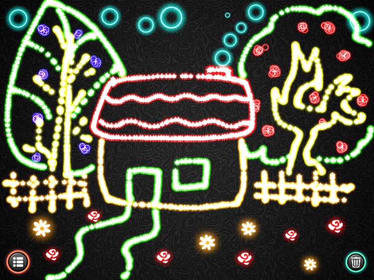  Glow Doodle - Paint Draw and Sketch with Sparkle Glowing Particles 