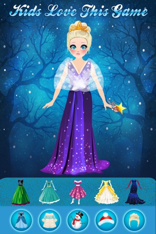 The Ice Princess Snow Fashion Dress Maker - Free Edition screenshot 4