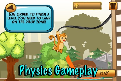 Crazy Spider Monkey: Parkour Rope Escape screenshot 3