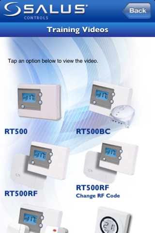 SALUS Controls product information App screenshot 2