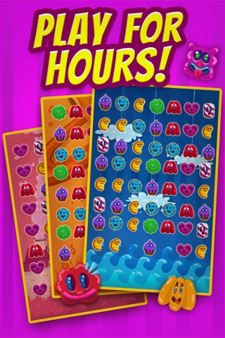Candy Dash Rush Puzzle Games - Fun Match3 Crush Game For Cool Kids Over 2 FREE Version screenshot 2