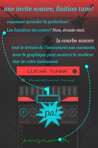 Professional guitar tuner - Royal G tuner screenshot 3