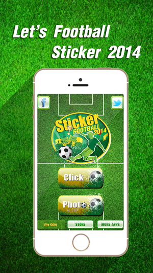 Cheer World Football Soccer Booth Sticker - 2014 Brazil Edit(圖5)-速報App