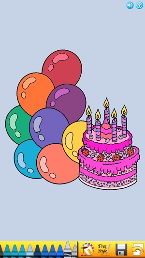 Birthday Coloring Book!(圖2)-速報App