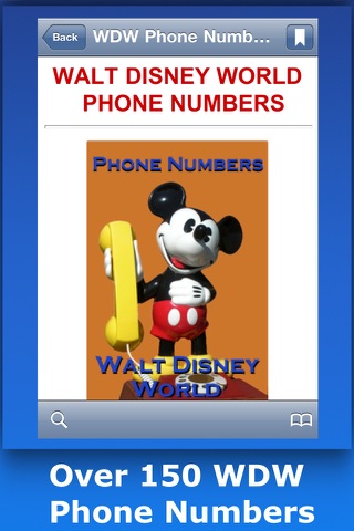 Walt Disney World Tips, Hints & Phone Numbers screenshot 4