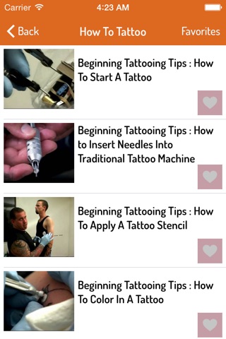 How To Tattoo - Tattoo Design Guide screenshot 2