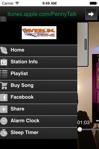 WIKK 103.5 FM screenshot 2