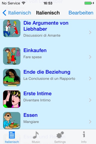 Italienisch - Talking German to Italian Phrasebook + Translator screenshot 3