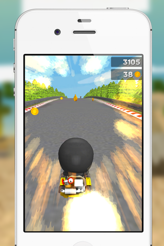 3D Top Race-car Game - Awesome Racing & Driving Games For Kids Free screenshot 2